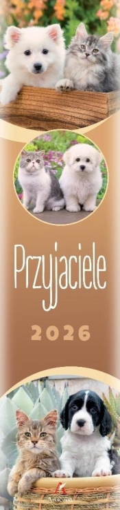 Kalendarz 2026 paskowy Przyjaciele