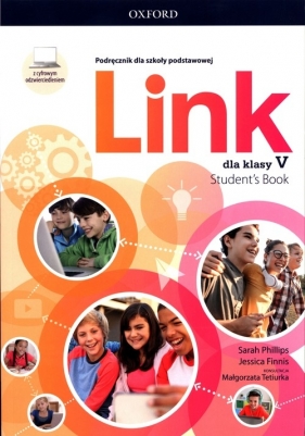 Link dla klasy 5 Podręcznik z cyfrowym odzwierciedleniem (Uszkodzona okładka) - Phillips Sarah, Finnis Jessica