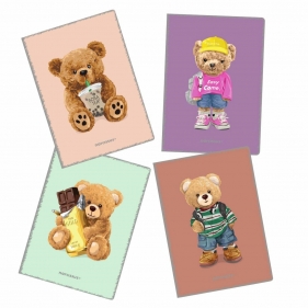 Zeszyt PP - Teddies - A4/60K kratka, 1 szt.