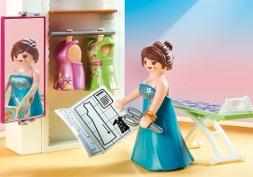 Playmobil Dollhouse: Sypialnia z kącikiem do szycia (70208)