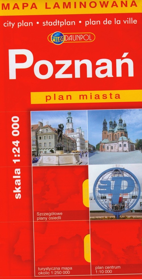 Poznań Plan miasta 1: 24 000