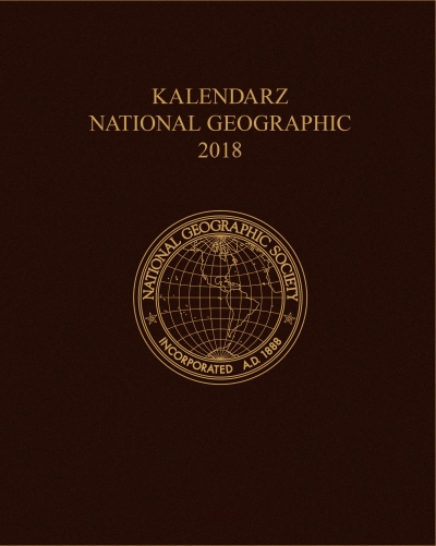 Kalendarz National Geographic-edycja 2018 brązowy