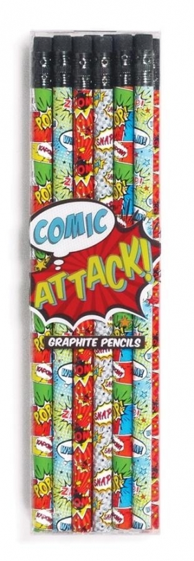 Ołówki Komiks 12 sztuk