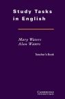 Study Tasks in English Teacher's Book Mary Waters, Alan Waters