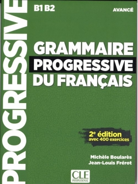 Grammaire progressive du francais Niveau avance + CD MP3 - Boulares Michele, Frerot Jean-Louis
