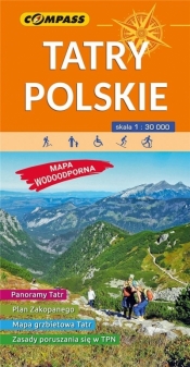Mapa - Tatry Polskie 1:30 000 - praca zbiorowa