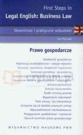 First Steps in Legal English - Myrczek Ewa