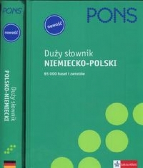 Duży słownik niemiecko-polski i polsko-niemiecki dwutomowy z CD-ROM-em - <br />