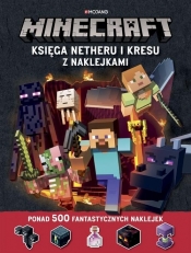 Minecraft Księga Netheru i Kresu z naklejkami - Milton Stephanie