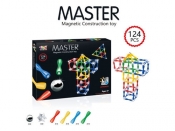 Klocki magnetyczne Master 124 elementy