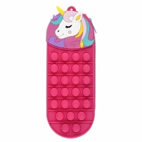 Piórnik silikon 1zamek Unicorn