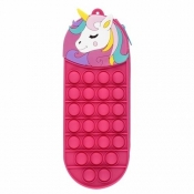 Piórnik silikon 1zamek Unicorn