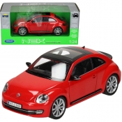 WELLY Volkswagen New Beetle, czerwony (WE24032)