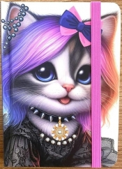 Notatnik ozdobny A6/64K kratka TW Super kot