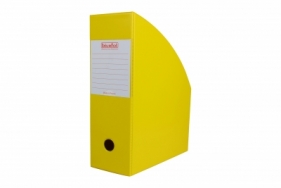 Pojemnik na czasopisma 10cm - żółty SE-36-08 - BIURFOL