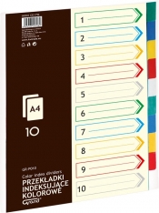 Przekładki indeksujące A4 Grand GR-P010 10 sztuk