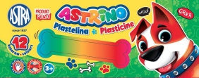 Plastelina Astrino, 12 kolorów (453883)