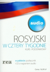 Rosyjski w cztery tygodnie Kurs podstawowy audio