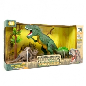 Dinozaur ze światłem i dźwiękiem