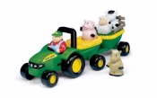 TOMY grający traktor ze zwierzątkami (34908)