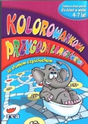 Kolorowankowa Przygoda ze słoniem czyściochem REA - Opracowanie zbiorowe