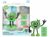 Postać do kąpieli Pippa z kostkami świecącymi