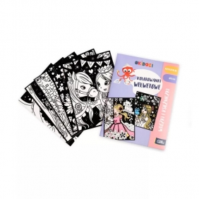 Kolorowanki welwetowe. Wróżki i księżniczki