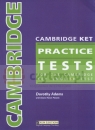 Cambridge KET Practice Tests SB z CD +key