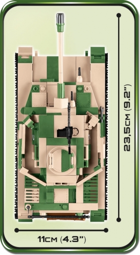 Cobi: Mała Armia WWII. Pz.Kpfw. IV Ausf. F1/G/H - niemiecki czołg średni (2508A)