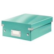 Pudło archiwizacyjne Leitz Click & Store z przegródkami - turkusowy 220 mm x 100 mm x 285 mm (60570051)