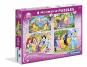 Puzzle Księżniczki 2 4w1 (07708)