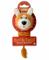 Book-Tails - Pies Corgi pluszowa zakładka do książki