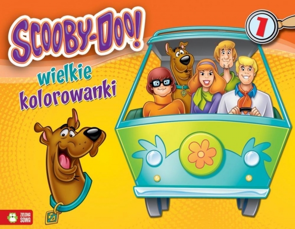 Scooby Doo! Wielkie kolorowanki 1
