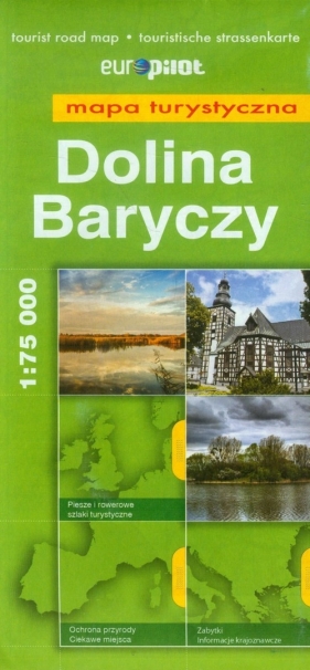 Dolina Baryczy mapa turystyczna 1:75 000