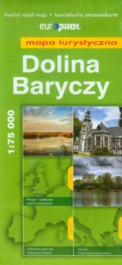 Dolina Baryczy mapa turystyczna 1:75 000