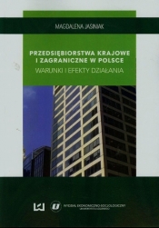 Przedsiębiorstwa krajowe i zagraniczne w Polsce - Jasiniak Magdalena