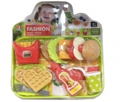 Zestaw fast food na karcie (7120751)