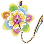 Kwiatek do plecenia robótek ręcznych