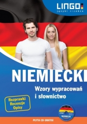 Niemiecki Wzory wypracowań i słownictwo + CD - Czerwiakowska Beata