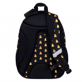 Astrabag, Plecak trzykomorowy - Golden Teddy (AB330)