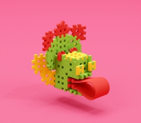 Mini Waffle - Konstruktor Expert, 501 el. (904084)