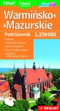 Warmińsko-mazurskie Podróżownik mapa turystyczna - Opracowanie zbiorowe