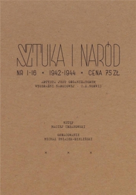 Sztuka i Naród (1942-1944) - Opracowanie zbiorowe