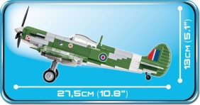 Cobi: Mała Armia. Supermarine Spitfire Mk.VB - myśliwiec brytyjski (5708)