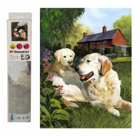 Mozaika diamentowa labradory M45279