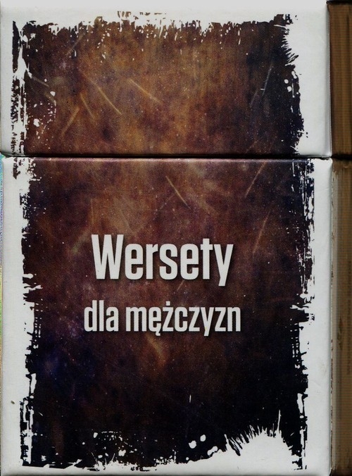 Pudełko wersety dla mężczyzny