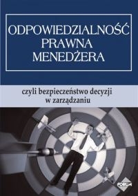 Odpowiedzialność prawna menedżera