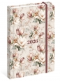 Kalendarz książkowy A5/192 - Mat+UV Magnolia