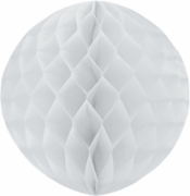 KULA DEKORACYJNA BIAŁA 30cm (PF-KDBI30)