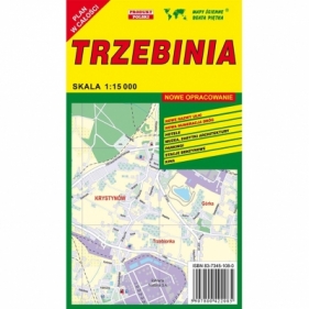 Plan miasta Trzebnia - Wydawnictwo Piętka